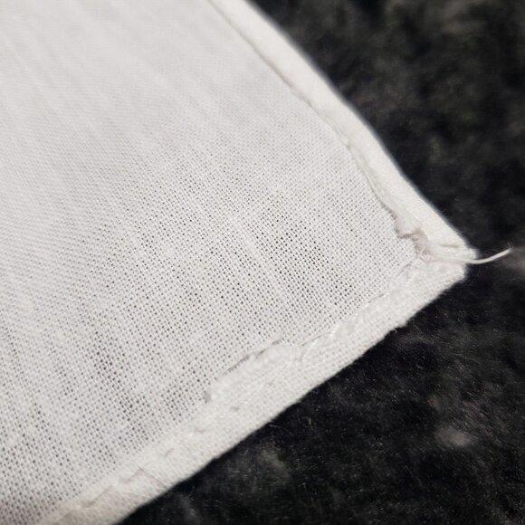 Vintage Mushrooms Printed Piece Of Linen Red And White 30.5x21.5" Retro VGC - Picture 3 of 7